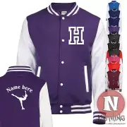 Custom Ice skating Varsity Jacket personalised dance figure kids initial/name