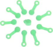 20Pcs Replaceable Bike Brake Screw Caps Integrated Bleeder Covers One Plastic Dust Protective Caps for Bicycle Brake Maintenance and Protection Fluorescent