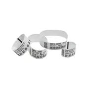 Zebra Z-Band UltraSoft Multipurpose Label - 25.40 mm Width x 177.80 mm Length - Permanent Adhesive
