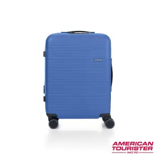 【AMERICAN TOURISTER 美國旅行者】20吋 NOVASTREAM 抗菌環保可擴充PC防盜拉鍊登機箱/行李箱(多色可選)