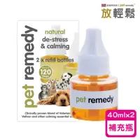 在飛比找momo購物網優惠-【Pet remedy放輕鬆】天然草本寵物費洛蒙 補充瓶 4