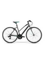Merida Speeder 10 V Flat Bar Road Bike Glossy Grey/Black/Teal