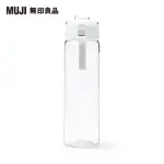 【MUJI 無印良品】攜帶式透明水壺/800ML