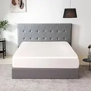 THXSILK 1 Pc Silk Fitted Sheet with Deep Pocket, 19 Momme Ultra Soft Mulberry Silk Bed Sheet -Machine Washable, Hypoallergenic, Durable-Queen Size, White