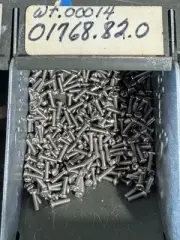10x Rollei Camera Nickel Plated Trim Screw 1.3mm X 5.5mm Philips NOS 01768.82.0