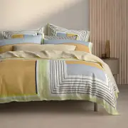 Sheridan Trevell Quilt Cover Set Size: Super King Cotton