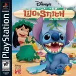 CD 磁帶遊戲 PS1/PLAYSTATION 1 迪士尼 LILO 針跡