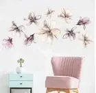 Magnolia Flowers Homeware Wall Decal Kids Nursery Stickers Baby Cot Decor Art