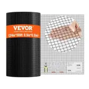 VEVOR Hardware Cloth, 24'' x 100' Galvanized Wire Mesh Roll, 19 Gauge Chicken...