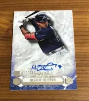 2016 Tier One HECTOR OLIVERA RC Rookie On Card Auto SP 017/299