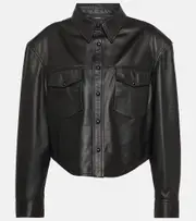 [Wardrobe.NYC] Wardrobe.NYC Leather jacket UK 10 black
