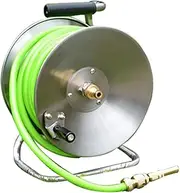 Hose Reel Cart Water Hose Cart for Outside Stainless Steel Hose Cart, Simple Car Wash Hose Reel, Yard Water Pipe Storage Rack, Watering Tools