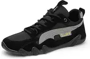 [Vannida] Men's Breathable Mesh Trail Shoes,Outdoor Non-Slip Lightweight Mesh Sports Shoes,Summer Barefoot and Minimalist Shoes.
