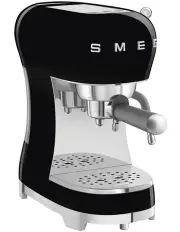 [Smeg] 50's Style Espresso Machine - Black ECF02BLAU