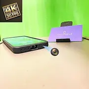 CC9 Customisable Hidden Spy Camera Phone – 1080p & 4K Stealth Recording Smartphone with Hidden Camera with Top/Bottom Lens Options (Lens Located at The Bottom of The Phone 4K)