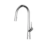 Greens Lustro Pull-Down Sink Mixer-Chrome-195025401