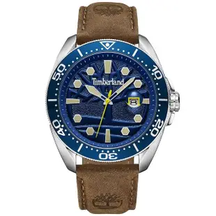 【Timberland】天柏嵐 CARRIGAN系列 海洋傳奇石英錶/44mm(TDWGB2230604)