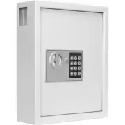 40 Keys Home Office Digital Keypad Wall Safe With Mount Lock Security Cabinet