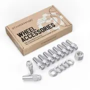 10pc 7/16" Mag Wheel Lug Nuts Washer (1.37" Shank, 2.40" Total Length) Cragar