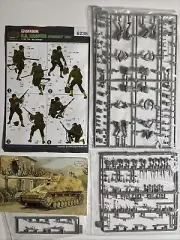Dragon # 6021 US Army Rangers Normandy 1944 1/35 Scale Plastic Model Figures Kit