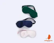 3x Fox's Silk Pure Mulberry Silk Sleep Mask Multipack 3 pcs
