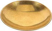 ASAKKURA Hand Hammered Gold Bowl Decorative Stainless Steel Mixing Bowl for Serving Fruit Salad and Soup Elegant Korean Design for Kitchen Living Use