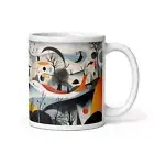 Pablo Picasso Style Abstract Nature Coffee Mug - Pablo Picasso Mug - 11oz Mug