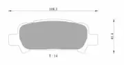 Bosch Rear Brake Pads DB1379BL fits Subaru FORESTER SF, SF5 2.0 AWD (SF5) (for: Subaru)