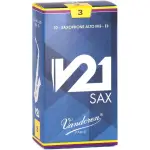 【VANDOREN】A-V21 法國 VANDOREN V21 中音薩克斯風竹片 10片裝(ALTO SAX REEDS)