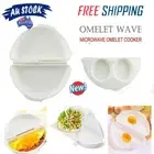 Microwave Egg Omelette Omelett Omelet Pan Maker Microwavable Cooker Free PostZQ