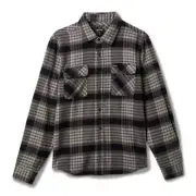 Brixton - Bowery Flannel Black/Light Grey/Charcoal