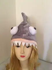 SHARK HAT Costume Accessory Fish Fancy Dress Up Party New Headgear