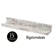 IKEA Picture Ledge Shelf Storage Organizer White Stained Pine Effect 21 5/8