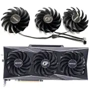Graphics Cooling Fan Replacement Fan for RTX3060ti 3070 3070ti 3080 3090 iGame
