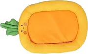 Totority Pet Mat Dog Bed Dog Mat Bed Pet Sleep Cushion Cat Sleeping Pad Orange Cloth