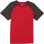 [French Toast] Boys' Short Sleeve Tipped Baseball Tee