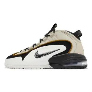 【NIKE 耐吉】休閒鞋 Air Max Penny 1 Rattan 黑 白 卡其 男鞋 哈德威 籃球鞋(DV7442-200)