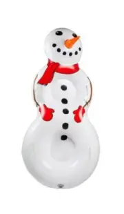New BIgmouth Winter Giant Snowman Tandem 80" Inflatable Snow Tube