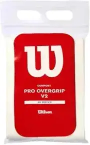 WILSON Pro Overgrip V2 30Pack white More comfort &Triple Durability Japan Ver.