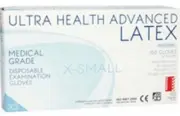 New Ultrafresh Disposable Latex Gloves Powder Free Small - Last Stock - Clear