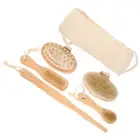 5 Pcs Scrubbing Brush Men Back Scrub Brush Exfoliating Sponge Pad