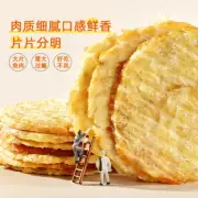 Savory Ready-to-Eat Grilled Fish Fillet: Charcoal-Grilled Seafood Snack, 250g