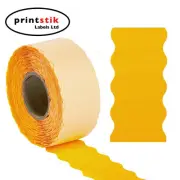 Fluorescent Orange Price Gun Labels 26x12mm CT4 Vars. Quantities Lynx Puma Motex