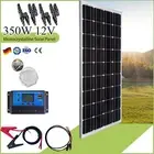 350W Solar Panel Kit Mono 12V 350Watt Home Caravan Camping Charger 30A Regulator