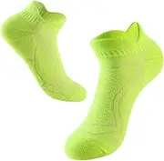 [Generic] Ankle Compression Socks, Athletic Running Socks, Low Cut Compression Running Socks - Anti-Mameling, Cotton Cushion Workout, Compression Support Socks for Yoga, Workout, Running, Hiking