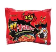 Korean Spicy Noodle TikTok YouTube Mukbang Challenge Samyang Buldak 1PK