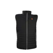 Spika Mens Go Chase Puffer Vest Black #gov-ceb-1a