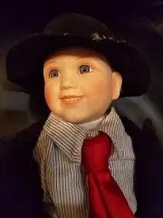 ~ Georgetown Collectables by Joyce Reavey porcelain 13" named 'Just like Dad'