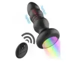 Male Prostate Massager Thrusting Anal Butt Plug Vibrator Dildo Sex Toys For Men
