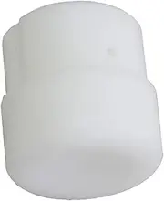 Plastic Tip for The Stabilizing Post for Razor Crazy Cart (Versions 1+) - Replacement Parts for Electric Battery Power Kids Drift Buggy Scooter Go-Kart, White Heavy-Duty Pegs, Not a Set